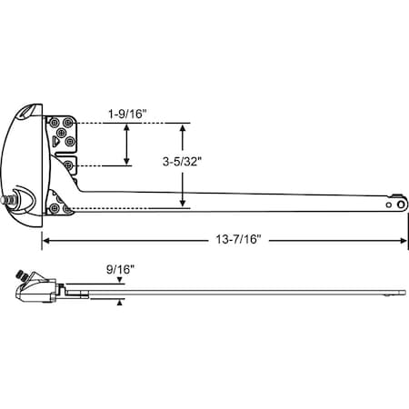 Strybuc X Drive Casement Operator 36-514W-XD